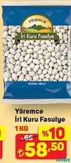 YÖREMCE İRİ KURU FASULYE 1 KG YÖREMCE İRİ KURU FASULYE 1 KG